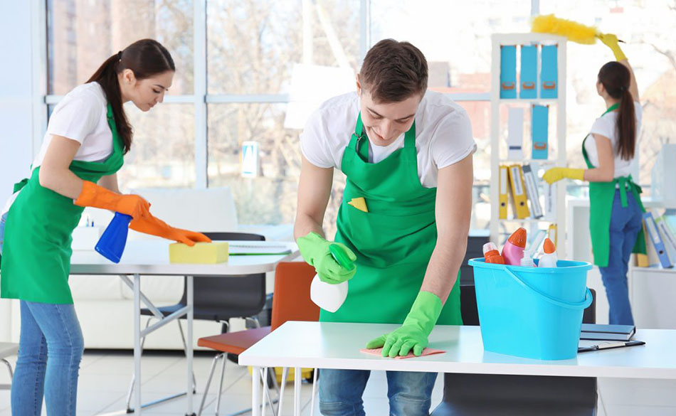 Vệ sinh công trình sau xây dựng