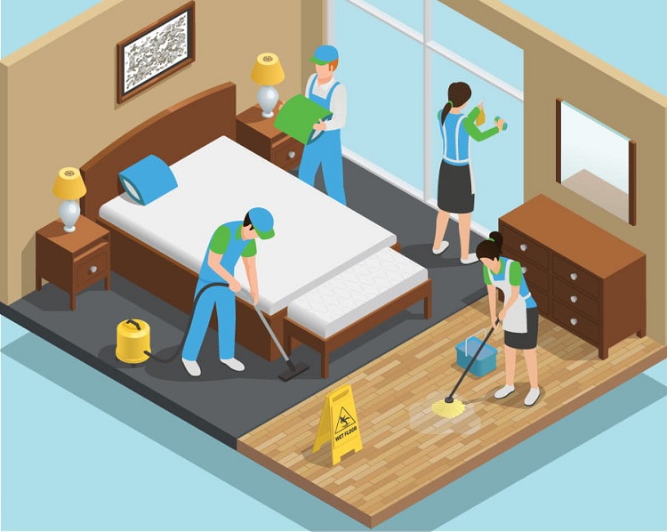 Dịch vụ vệ sinh nhà ở tại Hải Phòng