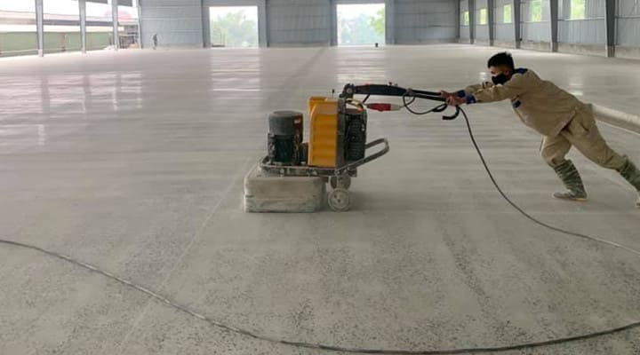 Báo giá mài sàn bê tông tại Hải Phòng