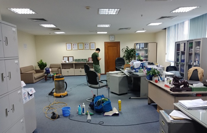 Vệ sinh văn phòng địch kỳ là điều cần thiết
